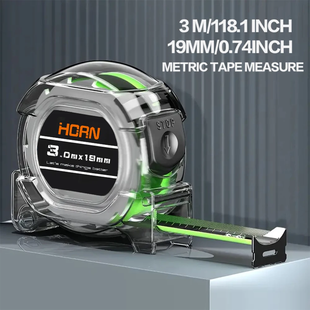 3-5-7-10 Meter Fluorescerend Meetlint Precisie Verdikte Schaal Waterdicht En Slijtvast Multifunctioneel Meetinstrument