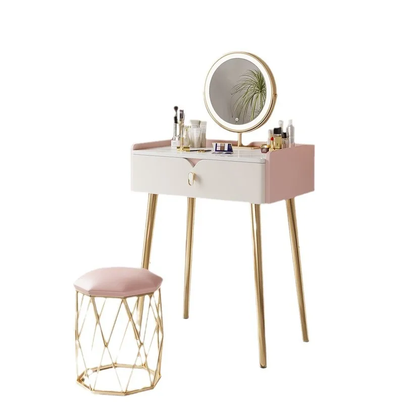 

Slate, solid wood, dresser, modern, simple, small apartment, makeup, table
