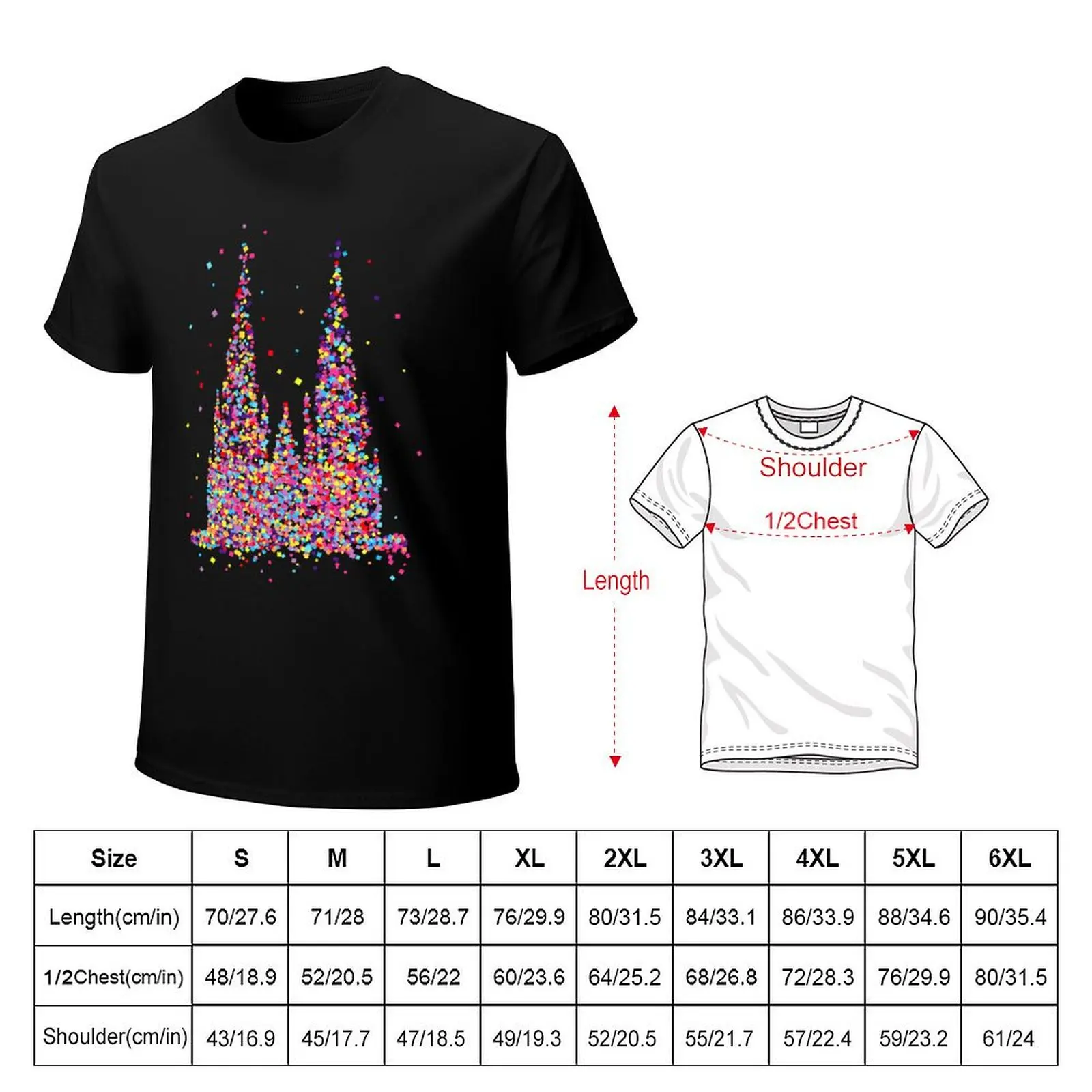 Cologne Cathedral Carnival Carnival Confetti Costume Outfit T-Shirt Mechanic Work Tee Shirt