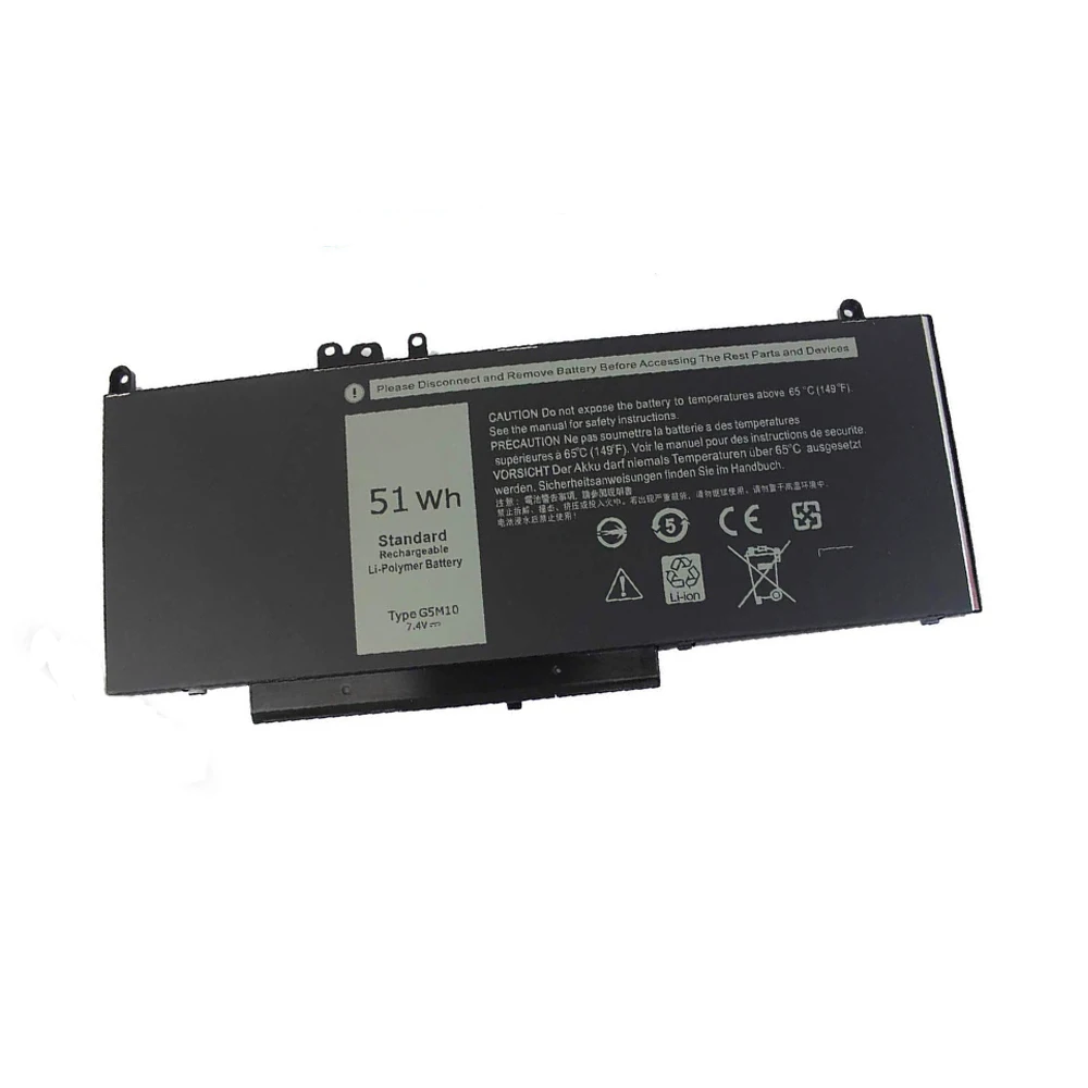 Imagem -06 - Bateria Compatível com Dell Latitude G5m10 E5550 E5450 E5250 E5450 E5250 5450 5250 3150 3160 8v5gx R9xm9 1ky05 08v5gx