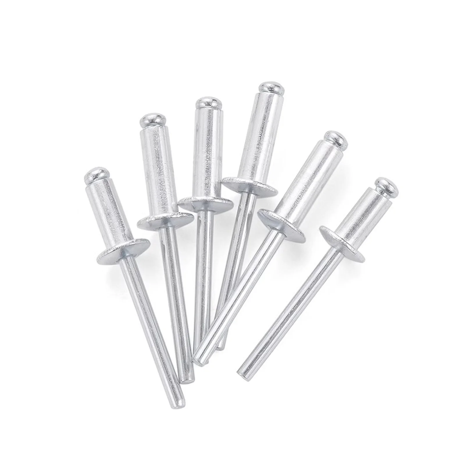 5/50ps GB12618 M2 M2.4 M3 M3.2 M4 M5 M6 M6.4 Aluminium Dome Round Pop Open Hollow Core Pulling Blind Dropper Self-plugging Rivet