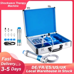 Touch Screen Shockwave Therapy Machine With 7 Heads ED Treatment Pain Relief Lattice Shock Wave Physiotherapy Tool