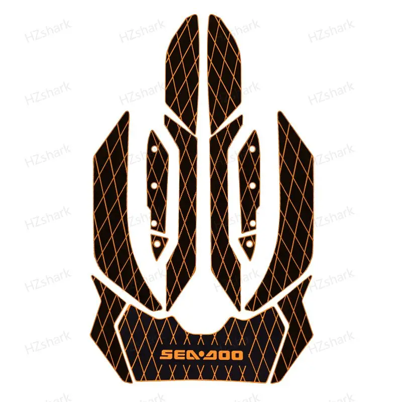 Customized Jet Ski Traction Mat For Sea-Doo RXP-X 260-RXP X 300/GTR-X 230 EVA Non-Slip Motorboat Traction Mat