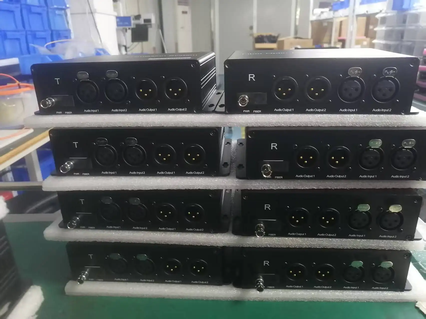 

2/4/8/16 Channel Forward AES/EBU Balanced Digital Audio to Fiber Converter, Compliance With AES3