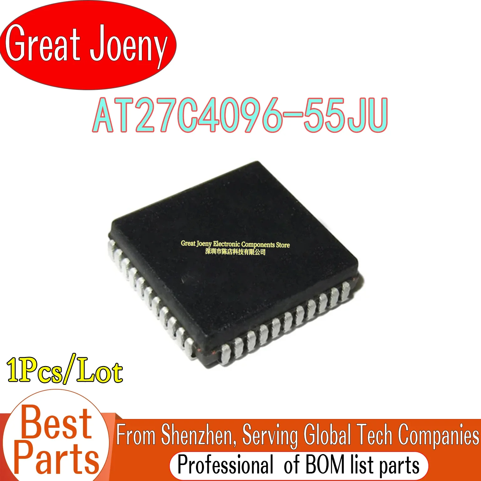 

AT27C4096 AT27C4096-55JU IC Chip PLCC-44 Chipset Bulk Best Price