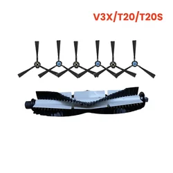 Robot Cleaner Central Roller Side Brush for Ilife V3X/T20/T20s/A20 Robot Vacuum Cleaner Parts Brushes Accessories Replacement