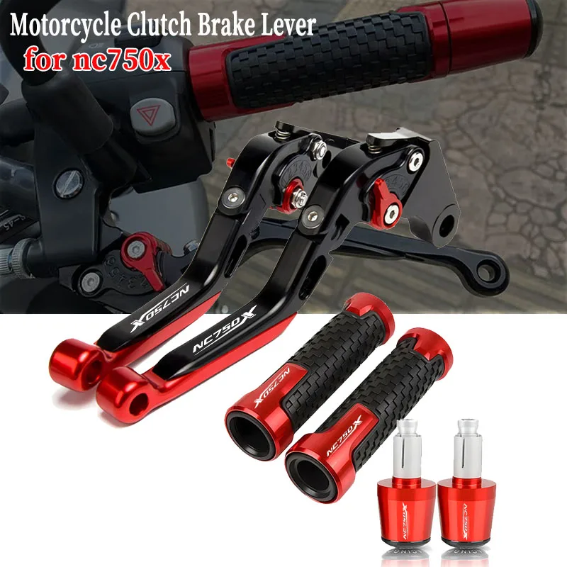 

NC750X NC 750X Motorcycle Clutch Brake Lever For NC750 S/X 2016 2017 2018 2019 2020 2021 2022 2023 Handlebar Grips Ends