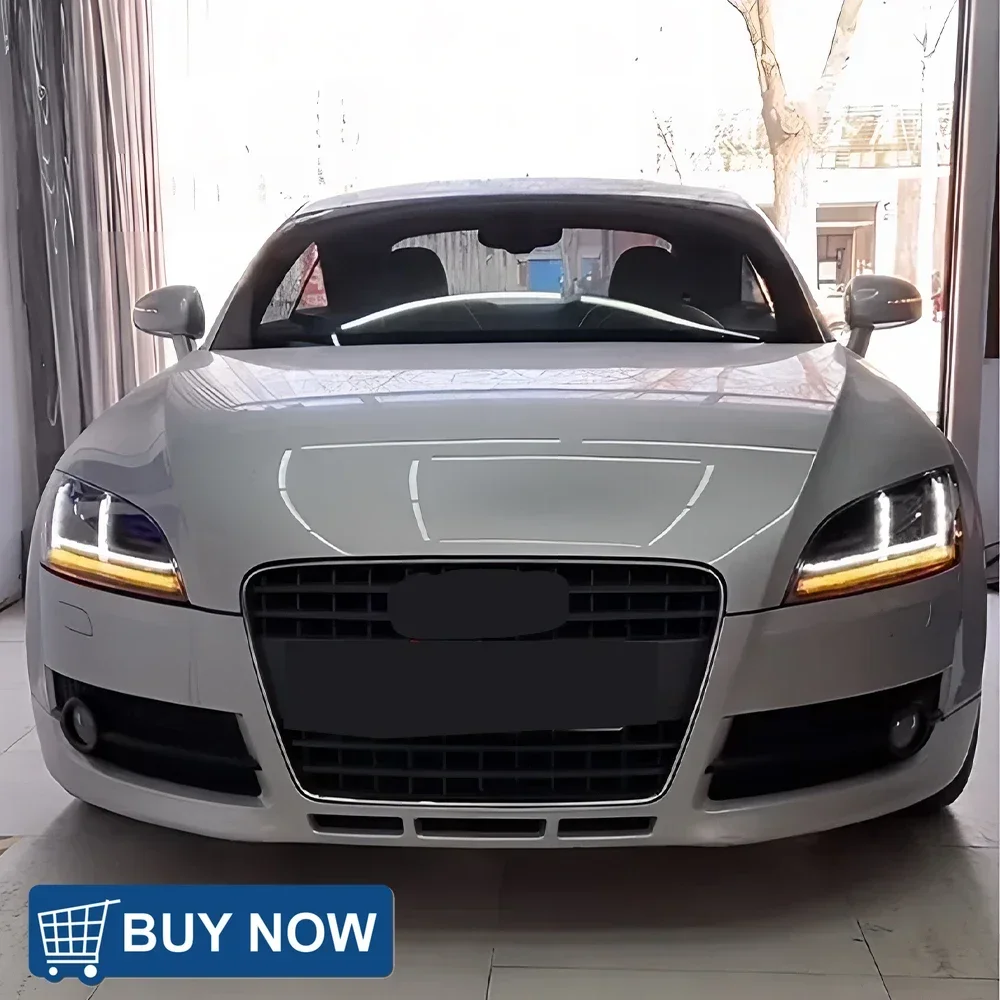 

Auto Headlights For Audi TT RS 2008-2014 LED Car Front Lamp Assembly Upgrade High Quality Bifocal lens Dynamic Light Accessories