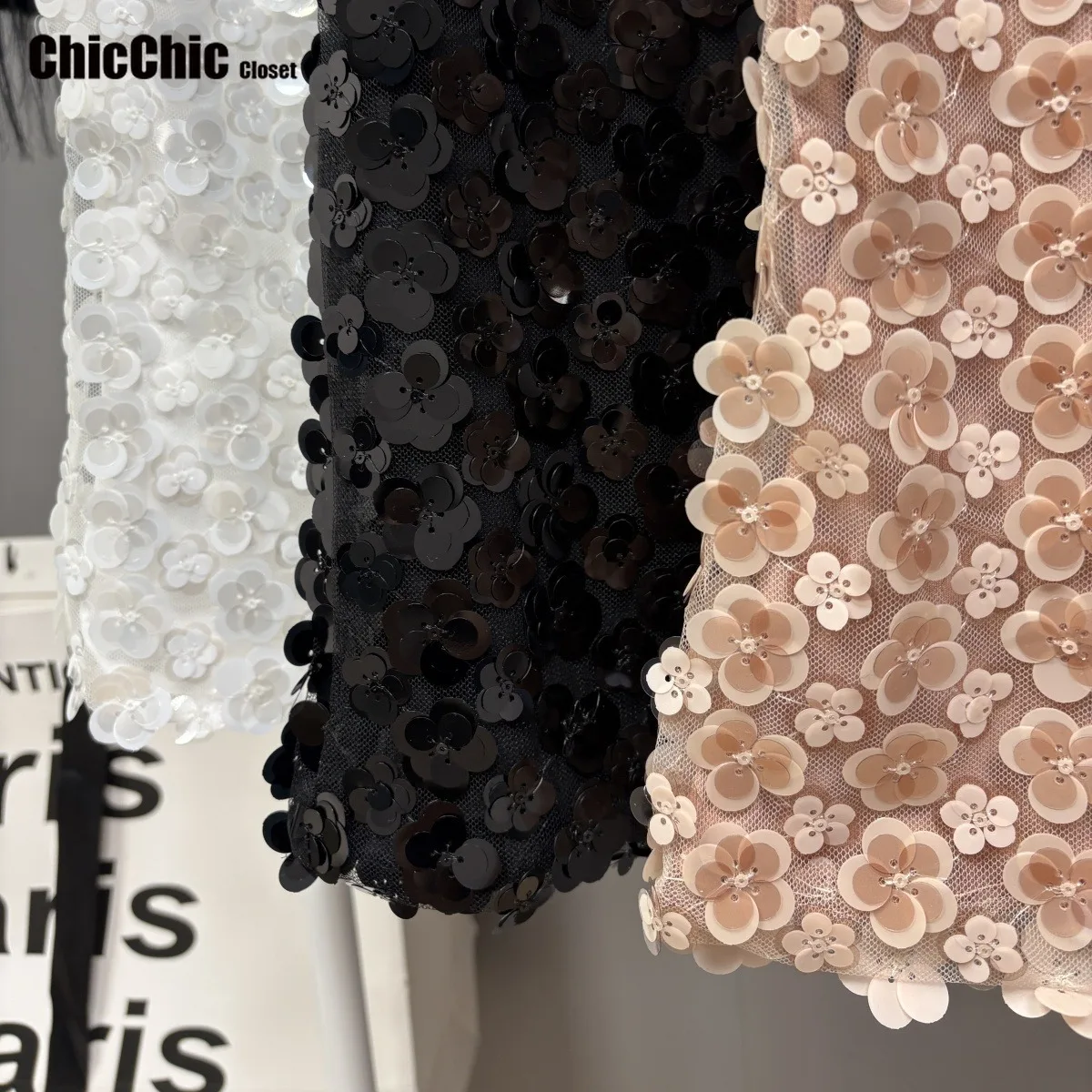 تنورة قصيرة مثيرة بالترتر للسيدات موضة الحفلات حزمة الورك النحيفة تنانير قصيرة للسيدات لخريف 2025 تنورة نسائية لامعة باللون الوردي #5