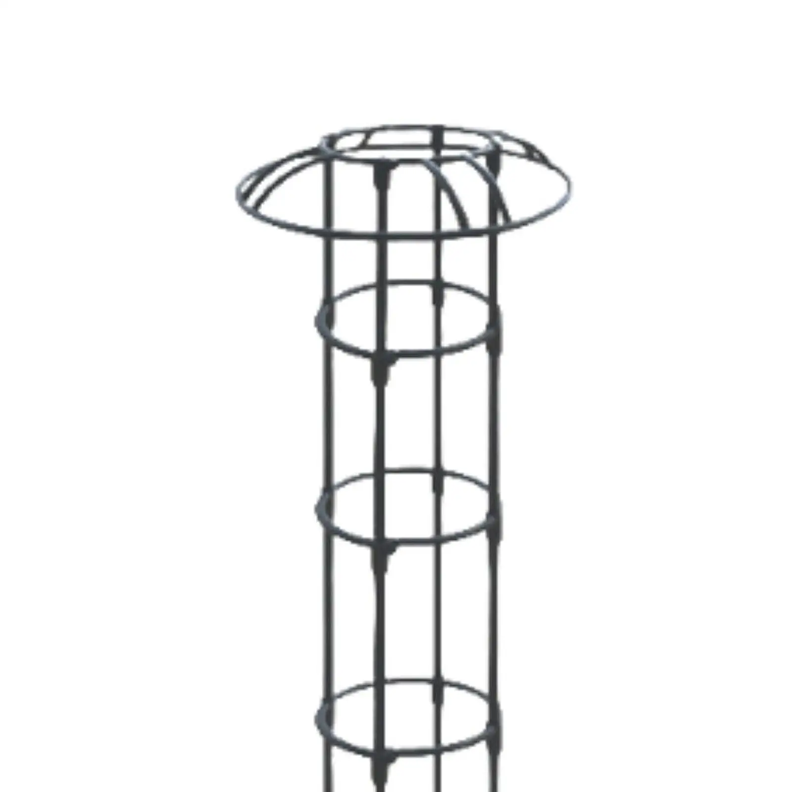 Garten-Obelisk-Spiegel, rostbeständig, für Topfpflanzen, für Zuhause, Hof, dekorativer Blumenständer, Garten-Klettergerüst für Blumen