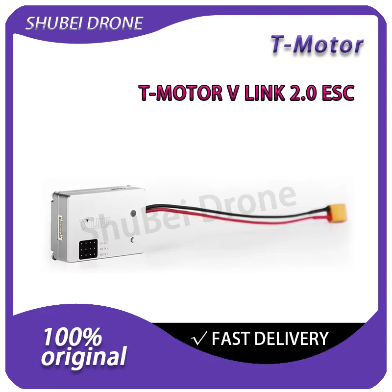 

Original T-MOTOR V LINK 2.0 ESC High Performance 4-in-1 Brushless Speed Controller for Professional FPV Racing Drone Accessories