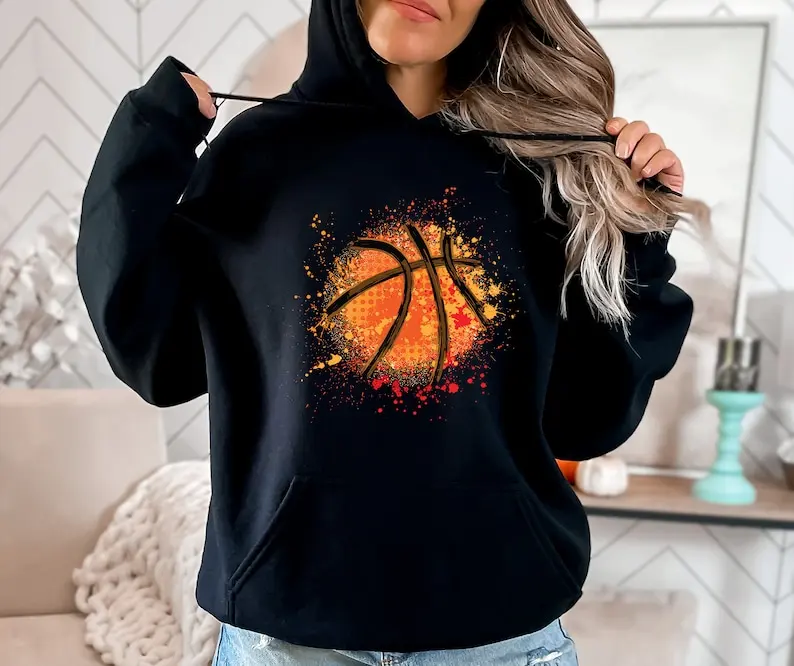 Basketball Hoodie, Game Day, Made of Cotton, Unisex