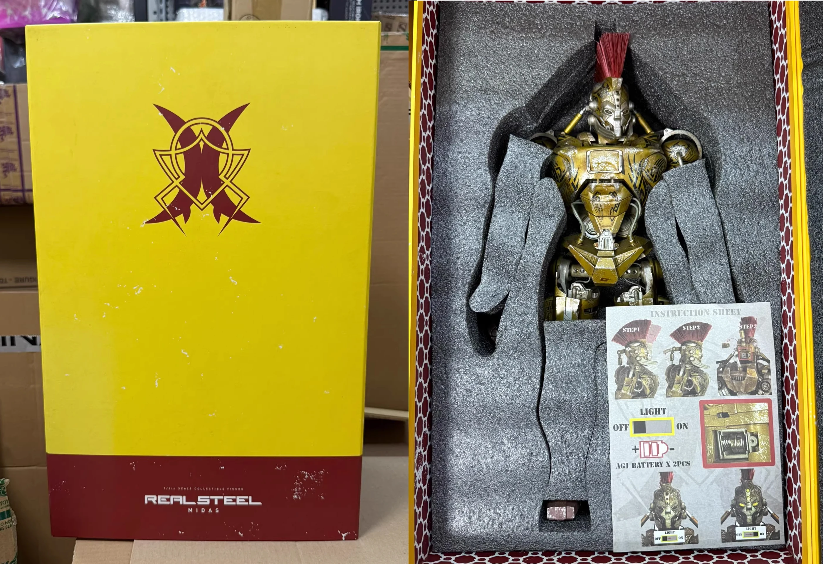 ThreeA 3A 1/6 SCALE《Real Steel 》MIDAS COLLECTIBLE FIGURE 42cm