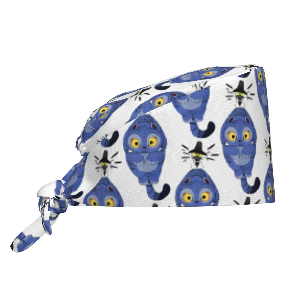 

Медицинская шапка KPop Demon Hunter Рабочая шапка-скраб для мужчин и женщин Дышащие шапки для кормления Модный держатель Рабочие шапки с длинными волосами и принтом