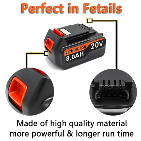 8 best sales Black Decker borrmaskinbatteri - №8