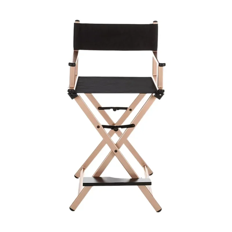 Aluminum Frame Makeup Artist Director Chair Foldable Outdoor Furniture Lightweight Portable Folding Director Makeup Chair