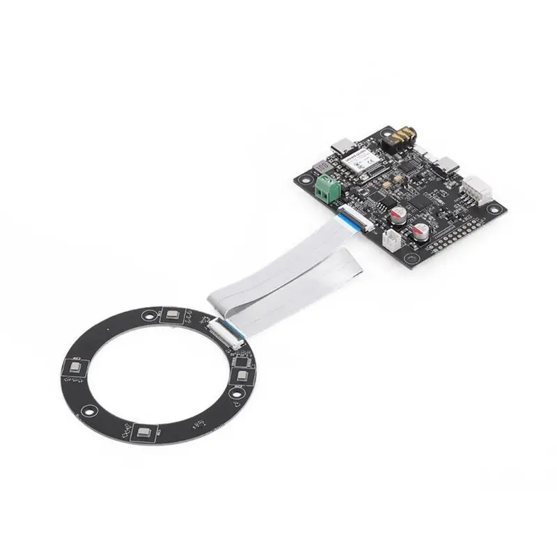 A97I-Respeaker Flex XVF3800 Circular 4-Mic AI Microphone Array, With XIAO ESP32S3, USB/I2S For Robotics Embodied AI