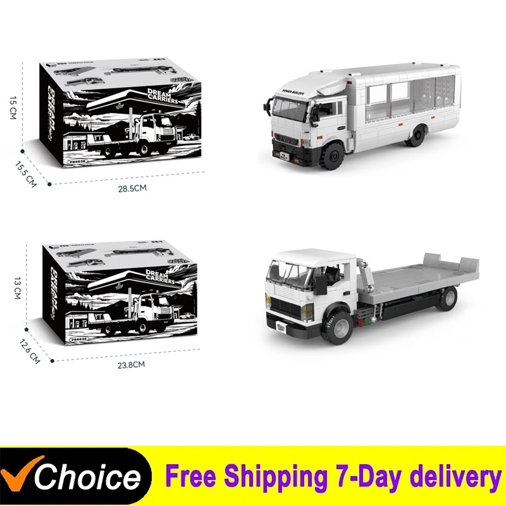 

﻿ PB8836 PB8837 Модель бортового грузовика Строительные блоки F3 Транспортная машина Кирпичи Игрушки для детей Подарки Украшение рабочего стола для мальчиков