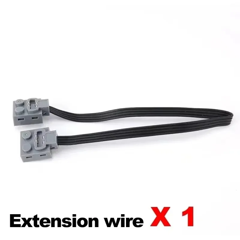 Hoge Snelheid Servo L M Motor En Led Licht Compatibel Met Lego Auto 88004 88003 88013 Cada Technische Power Functies S059-001