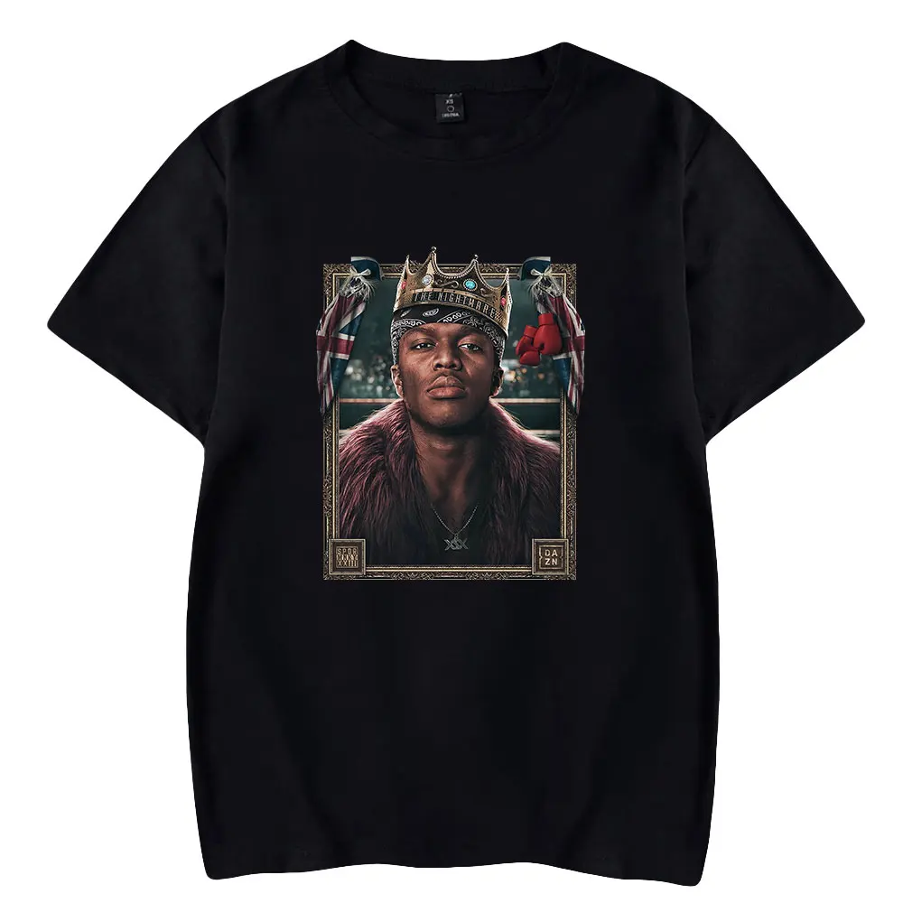 

Ksi reino unido britânico rapper 100% algodão camiseta estampado verão dos homens manga curta casual t