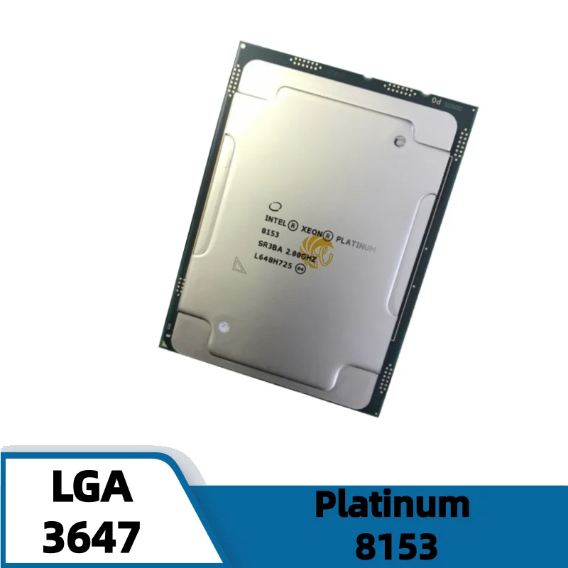 

Процессор Intel Xeon Platinum8153, 16 ядер, 32 потока, 14 нм, 2,0 ГГц, 125 Вт, LGA3647 Platinum 8153