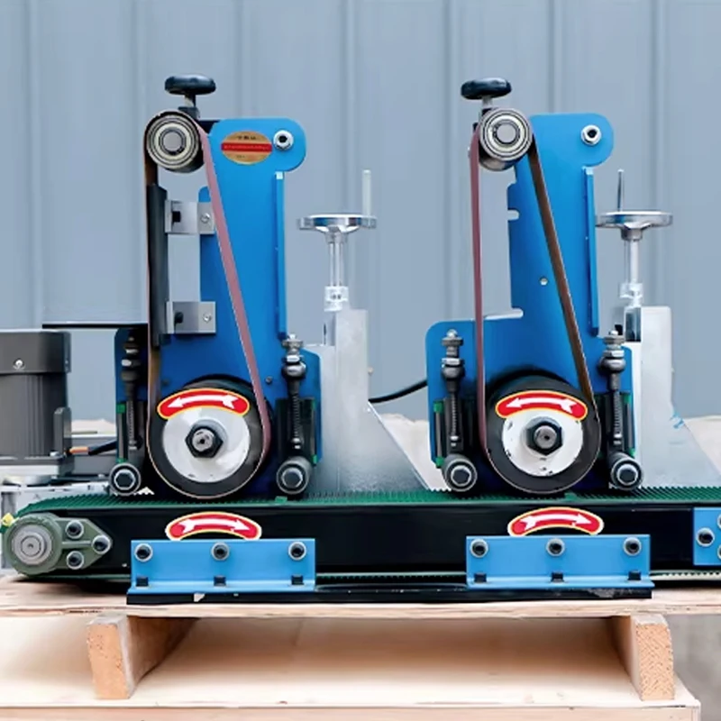 LY 100A/150A Compact Automatic Flat Surface Polishing and Deburring Machine for Stainless Steel Rust Removal Single/Dual-Station