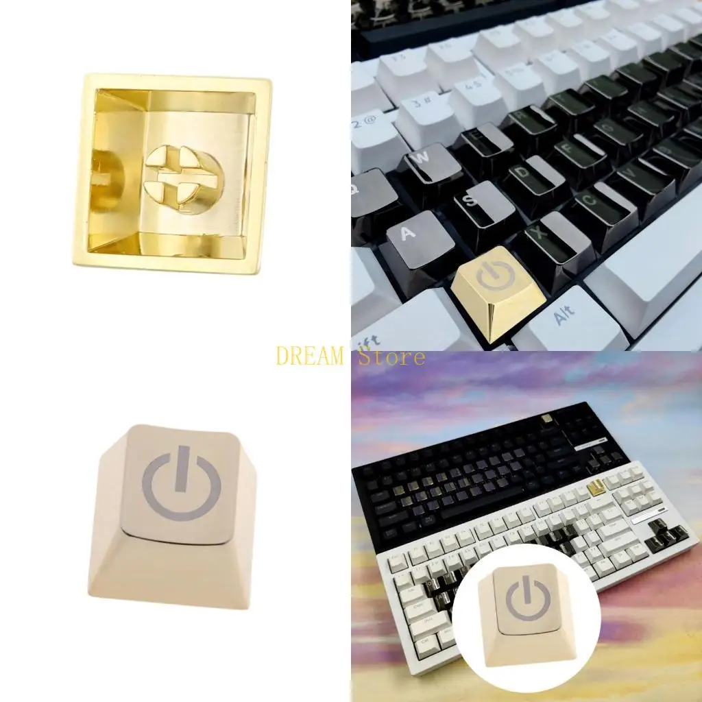 

Lasers Etched ESC Keycap Zinc Alloy Button for Mechanical Keyboards Upgrades best sale