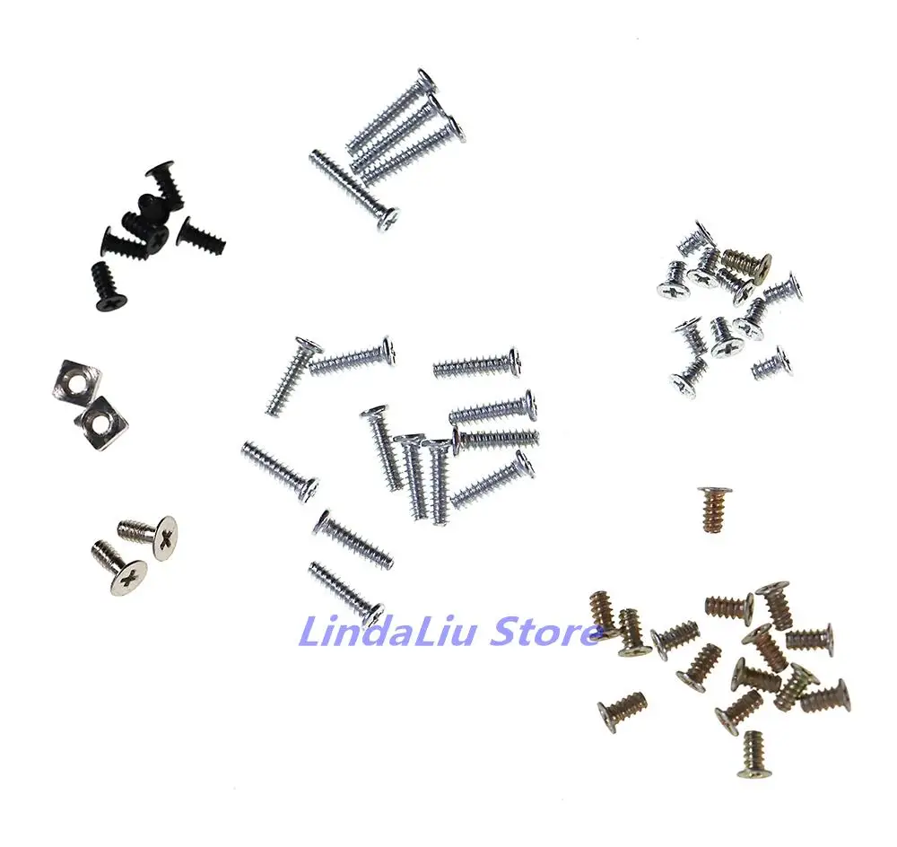 1 ชุดสําหรับ 3 DSXL 3 DSLL สกรูอะไหล่ซ่อมชุดสกรูสําหรับ 3 DSXL LL เกมคอนโซล Shell