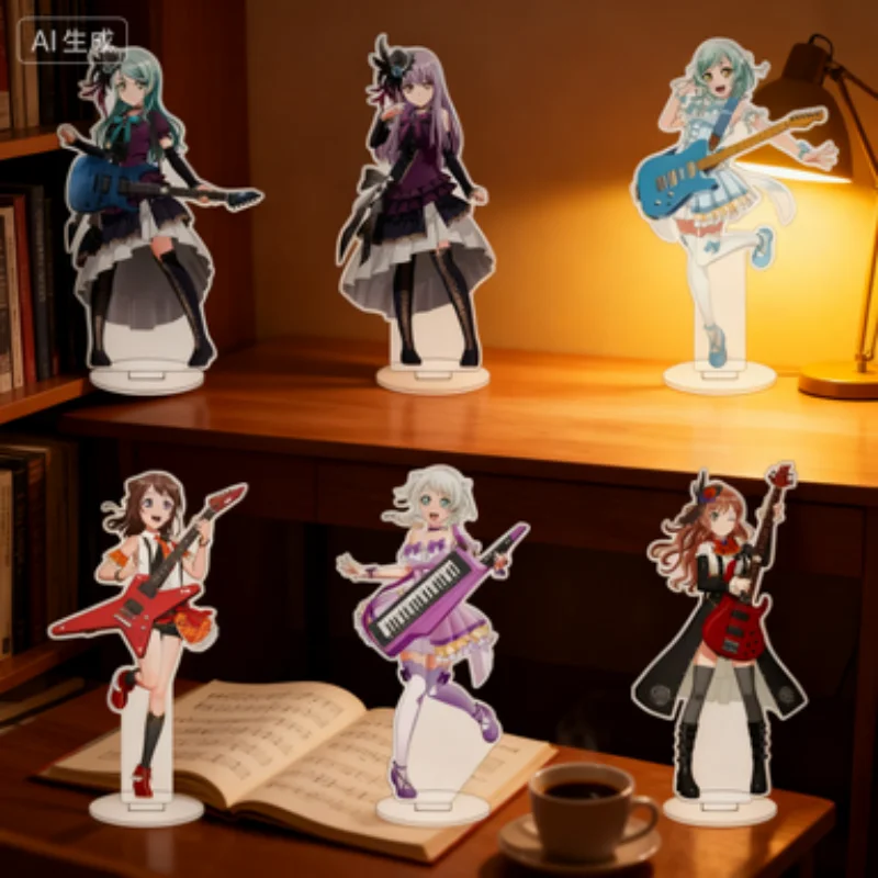 

Anime Bang Dream Ave Mujica Decoration Acrylic stand standing Desk Figure Display Related Products Anime merchandise Gift
