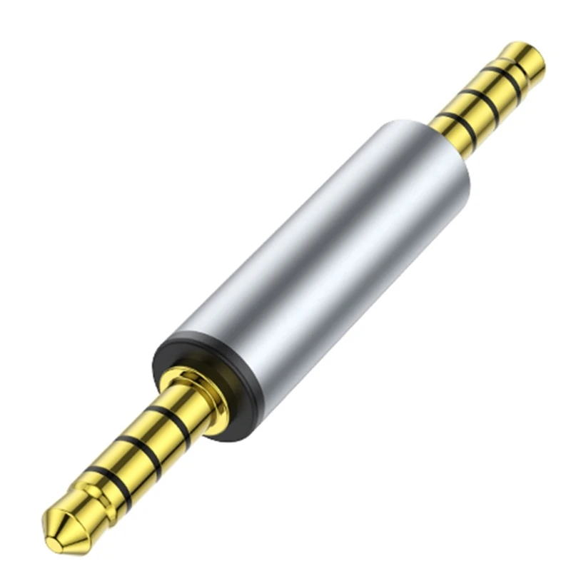 Bộ chuyển đổi Aux 3,5 mm Nam Nữ Kết nối Bộ chuyển đổi Bộ nối âm thanh nổi Bộ mở rộng 4 phần cho cáp mở rộng