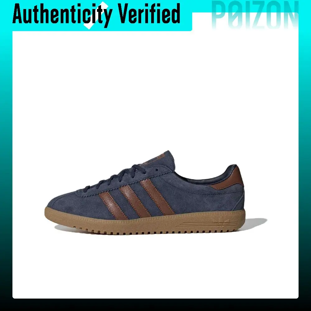 Adidas Originals Bermuda Zapatos de skate de caña baja, cómodos, antideslizantes y resistentes a la abrasión, unisex, azul, marrón, JI4278
