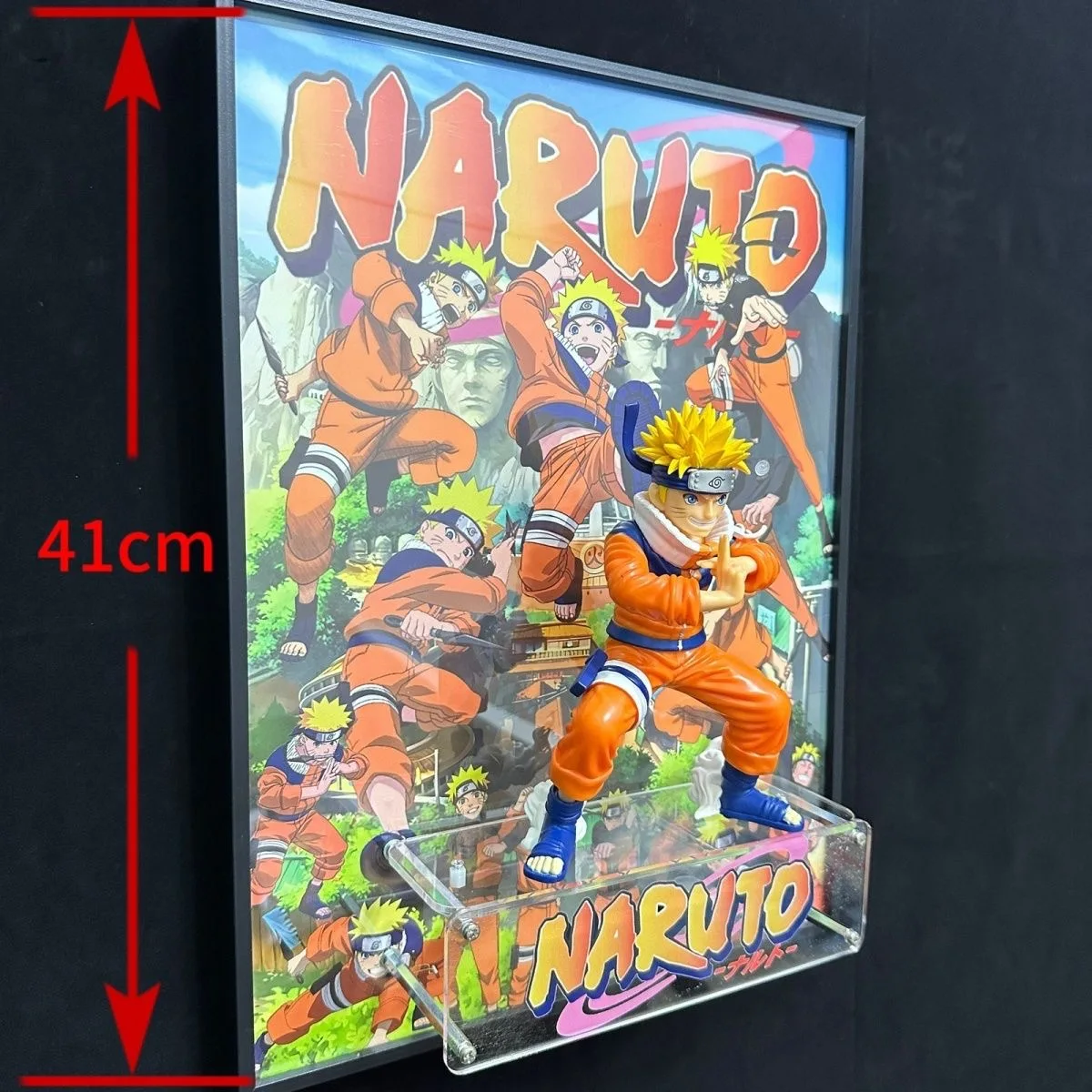 Póster Artístico de figura de Anime Uzumaki Naruto, 40x30CM, pintura de pared de calidad HD, carteles Retro, pinturas decorativas para el hogar