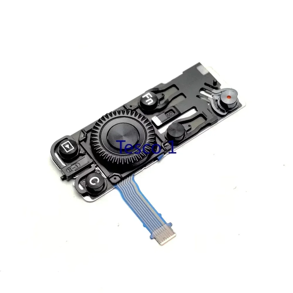 Nuevo y Original para Sony DSC-RX100 M3 M4 RX100III RX100IV: Cubierta de la Placa del Botón de Menú, Panel de Interfaz de Usuario y Teclado de Rueda