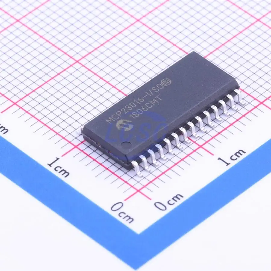 MCP23016-I/SO 16 400kHz I2C SOIC-28-300mil I/O Expanders chips New original