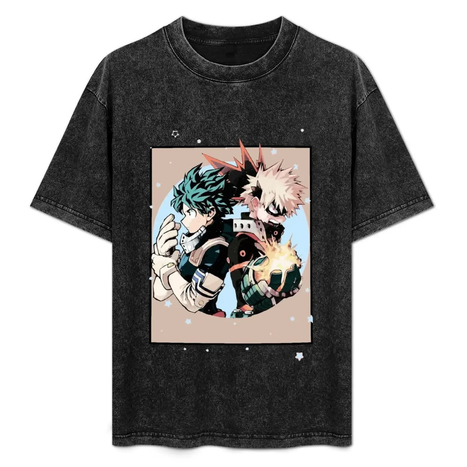 Футболка DEKU AND BAKUGO, уличная одежда, футболки с рисунком, летняя рубашка, забавная футболка, мужская футболка