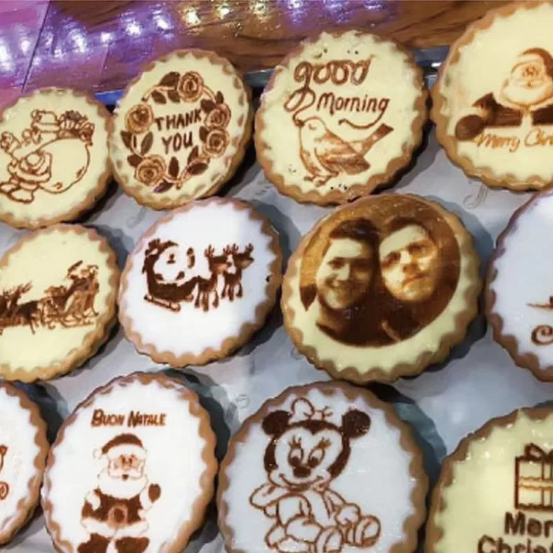 طابعة طعام تجارية أوتوماتيكية STLF JW EVEBOT EB-Pro لصور السيلفي عالية الدقة وفن اللاتيه على القهوة ورغوة الحليب والكعك في 5 #2