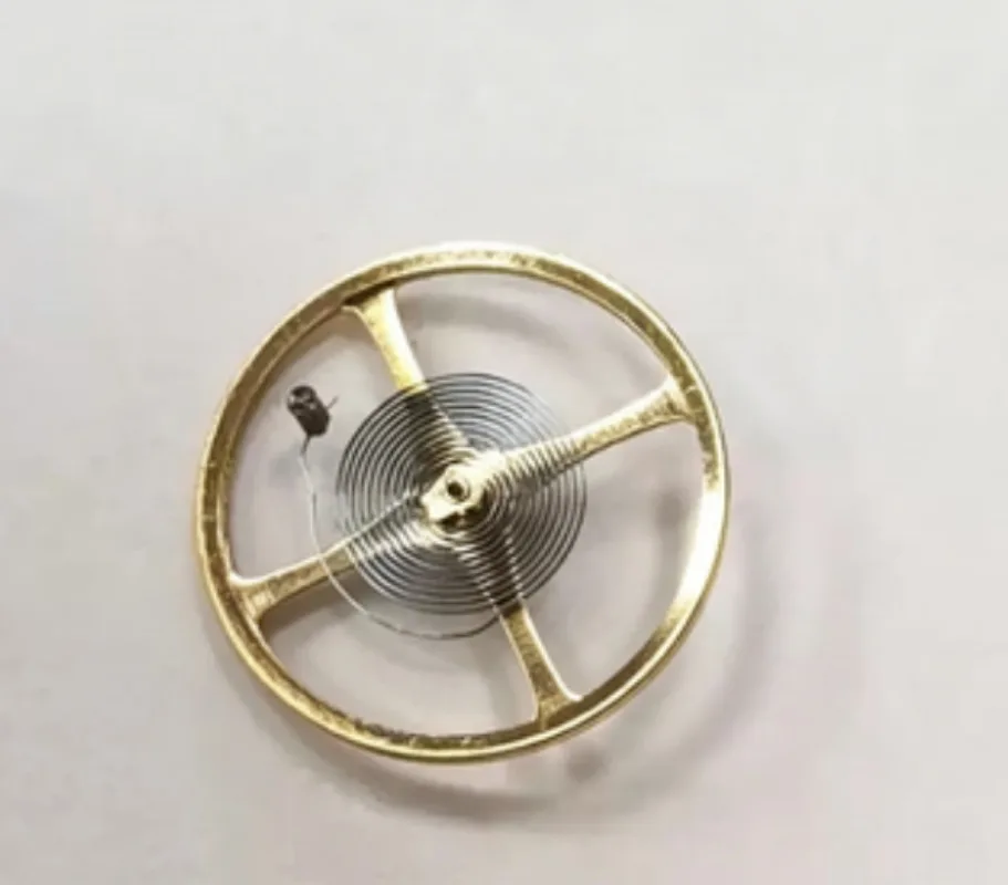 Watch Internal Replacement Fittings Balance Wheel With Matching Plates For Mechanical Timepiece Maintenance Work
