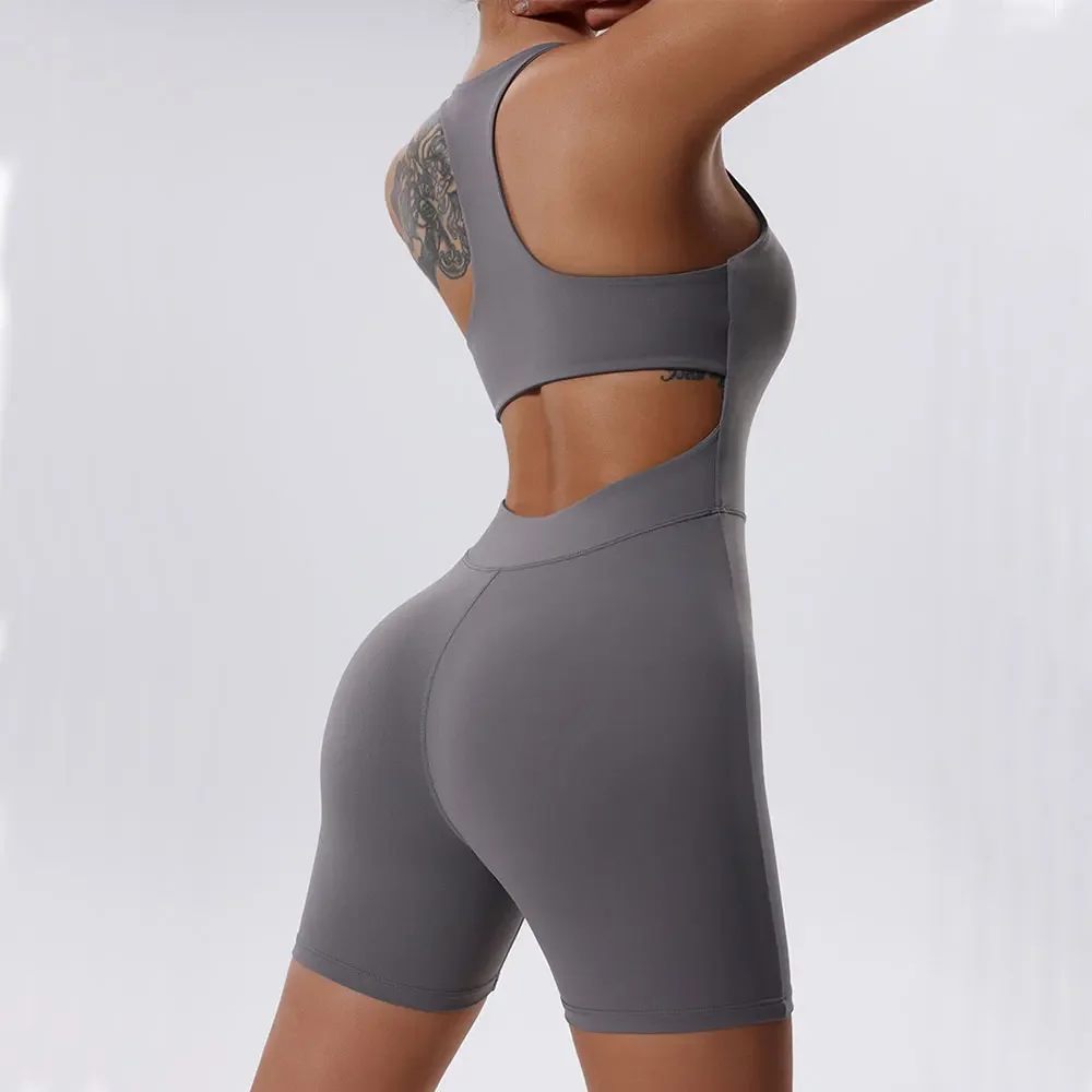 Chándal para mujer, conjunto de Yoga, monos de una pieza, ropa deportiva para Fitness, peleles de entrenamiento, ropa deportiva para gimnasio, ropa de entrenamiento para mujer