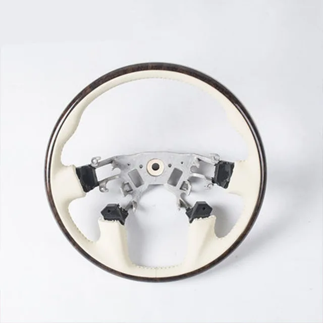 Hot Patrol y62 steering wheel mahogany upgrade mahogany interior special bright surface decoration accessories steering wheel