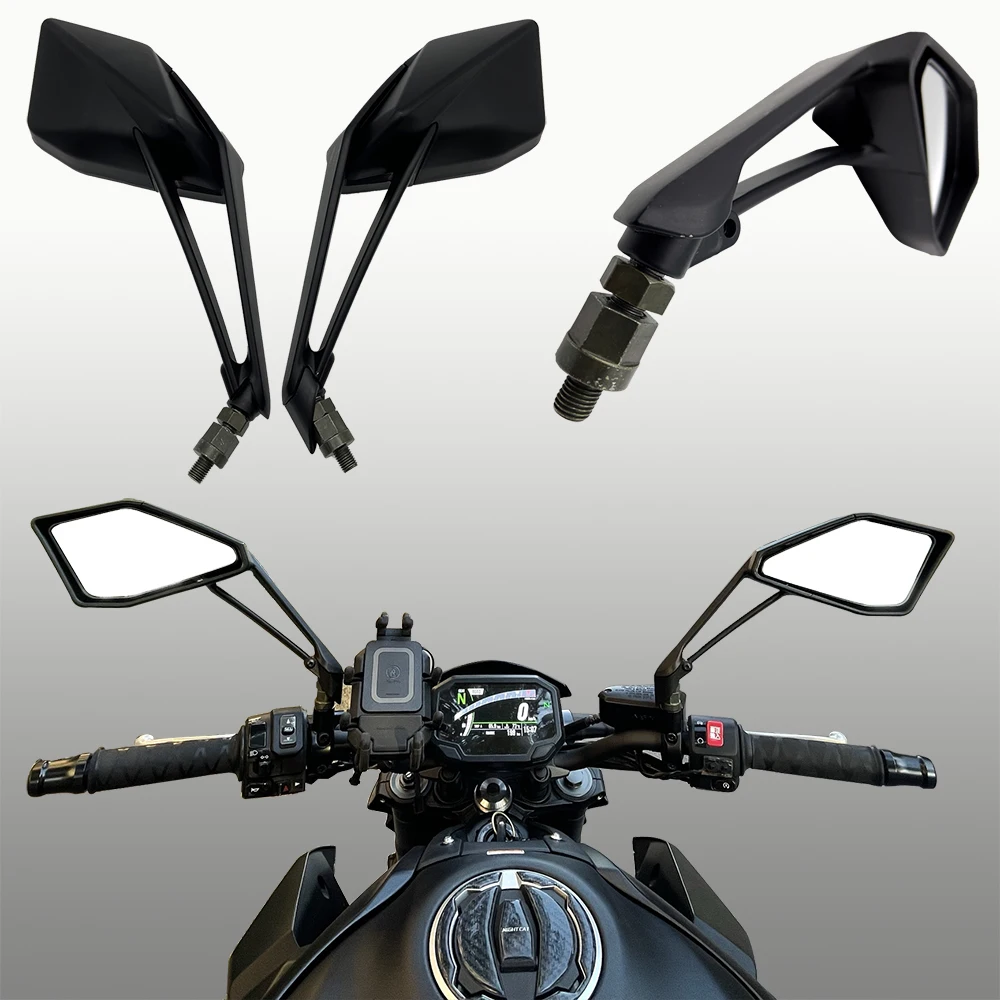 Motorcycle accessory rearview mirror suitable for Kawasaki Z1000 left and right mirrors 2014 15 16 17 18 19 2020 2021