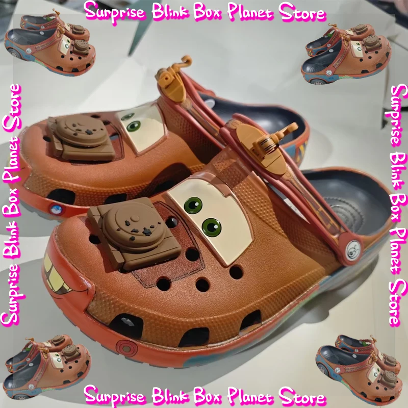 Nieuwe Hot Verkoop EVA Zomer Cartoon Auto Thema Grappig Mater Antislip Ademend Lichtgewicht Strand Schoenen Sandalen Slippers Verrassingscadeau