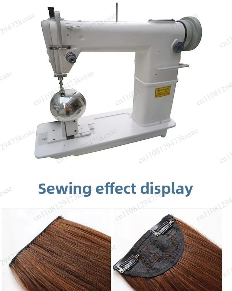 for 810 Post Bed Wig Sewing Machine Servo Motor High Speed Hair Extension Weft Stitching Equipment