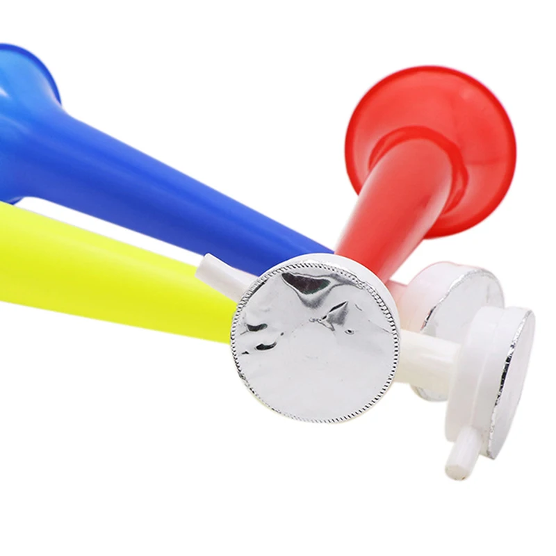 1Pc Cheer Plastic Horn Football Game Fans Cheerleading Props Vuvuzela Kid Trumpet Football Cheer Horns