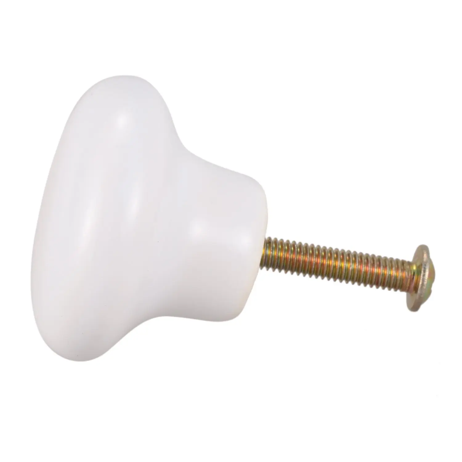 

1pcs Ceramic Door Round Handles Kitchen Cabinet Cupboard Wardrobe Pull Knobs white S