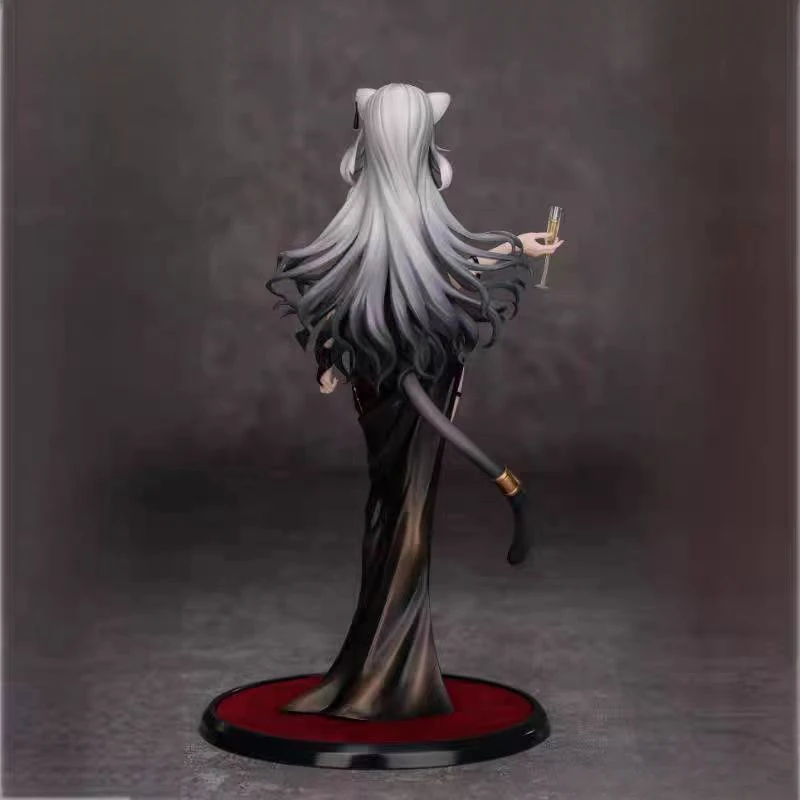 【Voorverkoop】Arknights Anime Beeldje Schwarz Game Karakter Sculptuur Actiefiguren Standbeeld Figuren Cartoon Collectible Model Toy