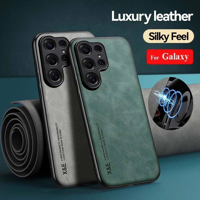 Stoßfest Fall Für Samsung Galaxy S26 S25 S24 Ultra Plus S25EDGE S25FE S24FE Schutzhülle Magnetische Telefon Coque Fundas
