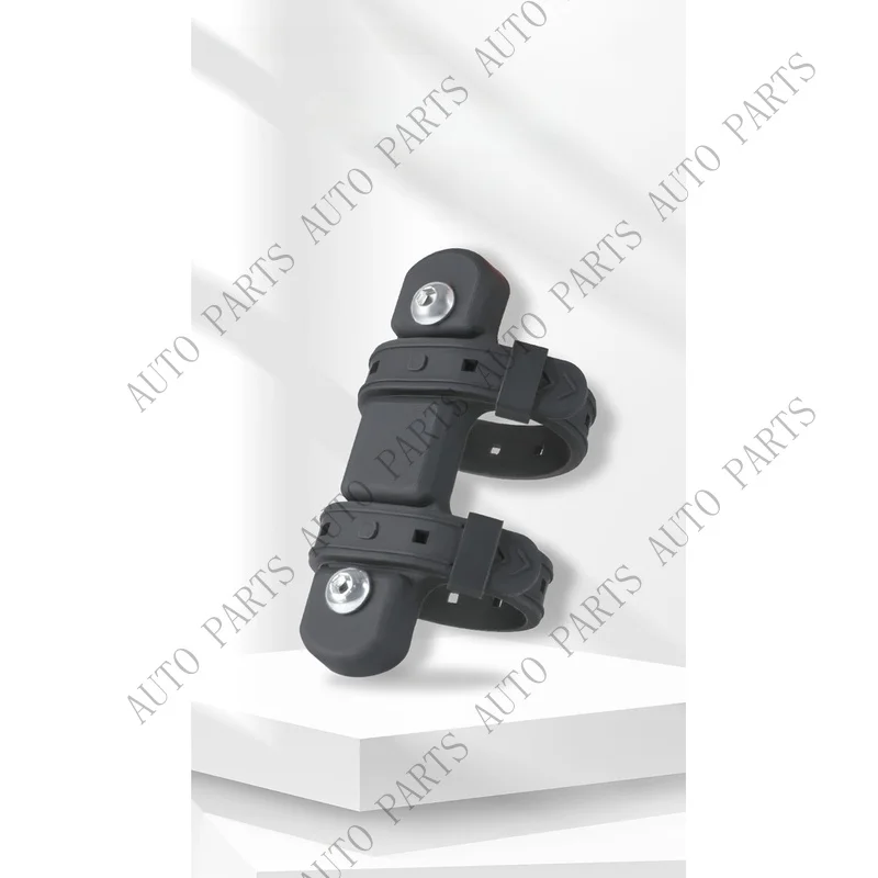 A+ Silicone Strap Based Bottle Cage Mount Adapter for 22-55mm Diameter Bike Tubes