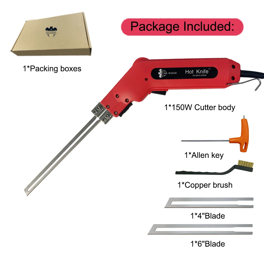Schuimsnijder Heet Mes 110/230V Elektrische Schuimpolystyreen Snijmachine Piepschuimsnijder DIY Snijgereedschappen KS EAGLE Schuimsnijder - afbeelding 1