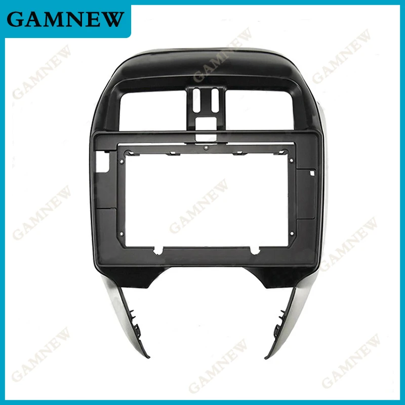 10 Inch Car Frame Fascia Adapter For Nissan Micra March Versa Note lidona Almera Latio Sunny Juke Versa Fitting Panel Kit