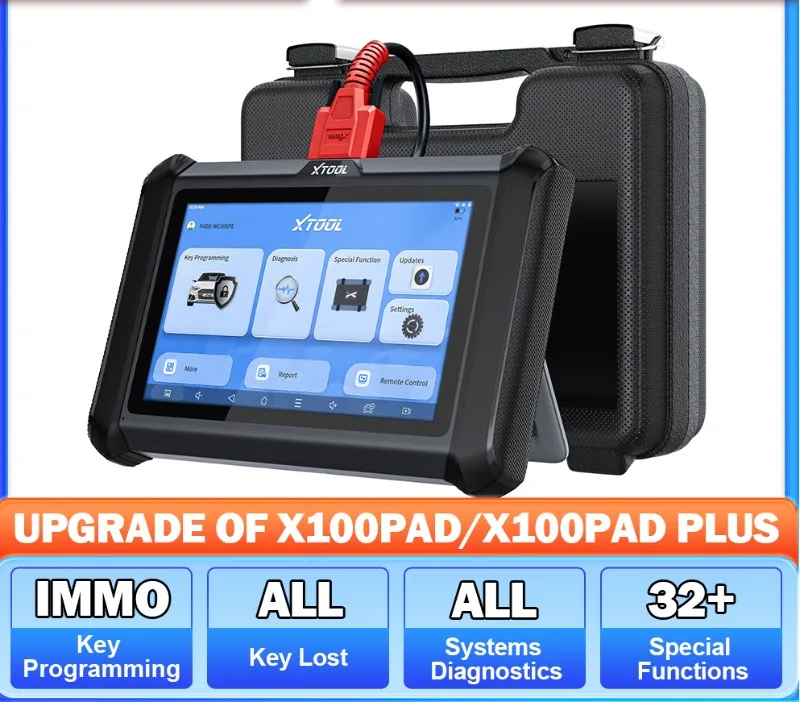 Langren Automotive Tester OBD Fault Diagnosis Instrument X100 MAX English Version Key Matching Programming